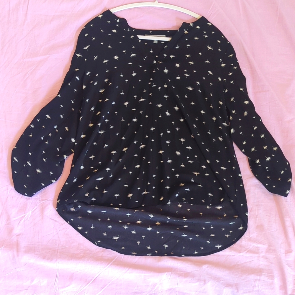 Daniel Rainn Black Blouse L